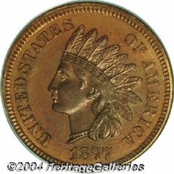 1877[1C] PR64 Red and Brown PCGS.