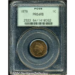 1878[1C] PR64 Red and Brown PCGS.