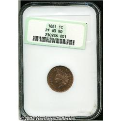 1881[1C] PR65 Red NGC.
