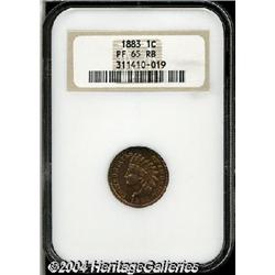 1883[1C] PR65 Red and Brown NGC.