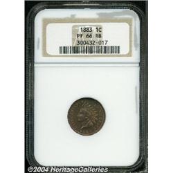 1883[1C] PR66 Red and Brown NGC.