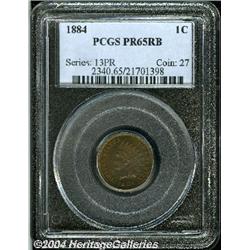 1884[1C] PR65 Red and Brown PCGS.