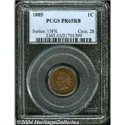 1885[1C] PR65 Red and Brown PCGS.
