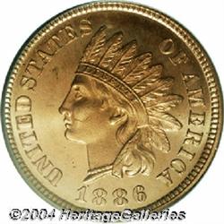 1886[1C] Type One PR66 Red PCGS.