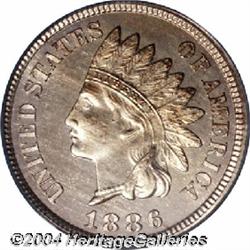 1886[1C] Type Two PR64 Red PCGS.