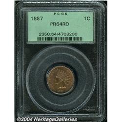 1887[1C] PR64 Red PCGS.