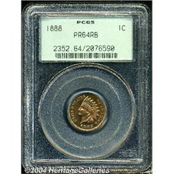 1888[1C] PR64 Red and Brown PCGS.
