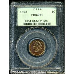 1892[1C] PR64 Red and Brown PCGS.