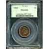 Image 1 : 1892[1C] PR64 Red and Brown PCGS.