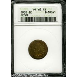 1900[1C] PR65 Red and Brown ANACS.