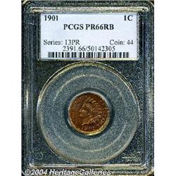1901[1C] PR66 Red and Brown PCGS.
