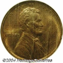 1909-S VDB[1C] MS65 Red and Brown NGC.