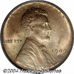 1909-S VDB[1C] MS64 Red PCGS.