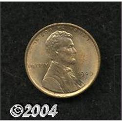 1909-S[1C] MS64 Red, Questionable Color, Uncertified.