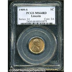 1909-S[1C] MS64 Red PCGS.