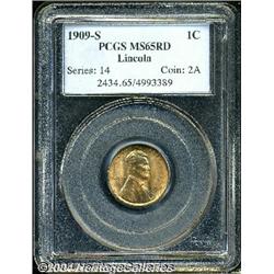 1909-S[1C] MS65 Red PCGS.