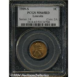1909-S[1C] MS65 Red PCGS.