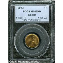 1909-S[1C] MS65 Red PCGS.