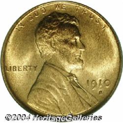 1910-S[1C] MS66 Red PCGS.