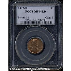 1912-D[1C] MS64 Red PCGS.