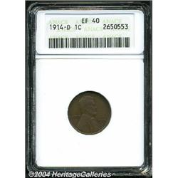 1914-D[1C] XF40 Brown ANACS.
