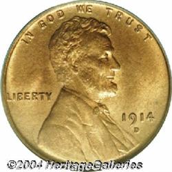 1914-D[1C] MS64 Red PCGS.