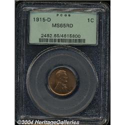 1915-D[1C] MS65 Red PCGS.
