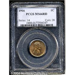 1916[1C] MS66 Red PCGS.
