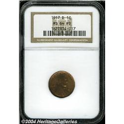1917-D[1C] MS64 Red NGC.
