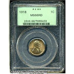 1918[1C] MS66 Red PCGS.