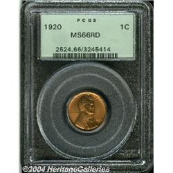 1920[1C] MS66 Red PCGS.