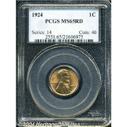 1924[1C] MS65 Red PCGS.