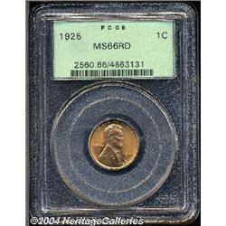 1925[1C] MS66 Red PCGS.