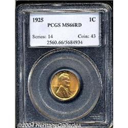 1925[1C] MS66 Red PCGS.