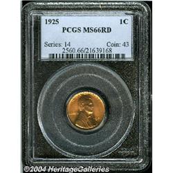 1925[1C] MS66 Red PCGS.