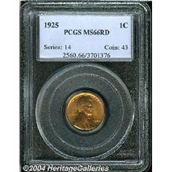 1925[1C] MS66 Red PCGS.
