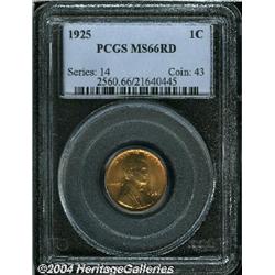 1925[1C] MS66 Red PCGS.