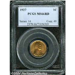 1927[1C] MS66 Red PCGS.