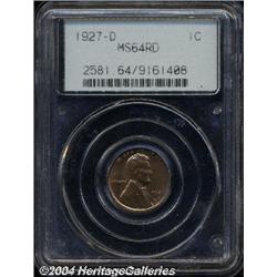 1927-D[1C] MS64 Red PCGS.