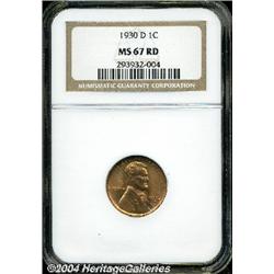 1930-D[1C] MS67 Red NGC.