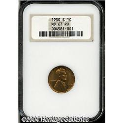 1930-S[1C] MS67 Red NGC.