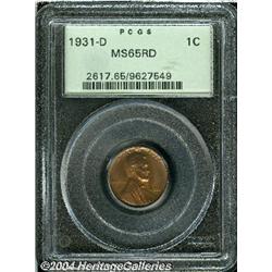 1931-D[1C] MS65 Red PCGS.
