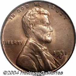 1931-S[1C] MS66 Red PCGS.