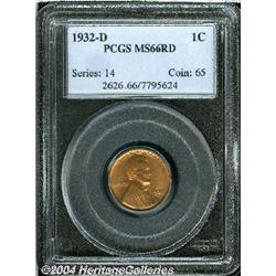 1932-D[1C] MS66 Red PCGS.