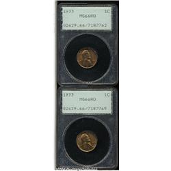 1933[1C] MS66 Red PCGS.