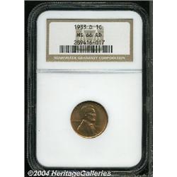 1933-D[1C] MS66 Red NGC.