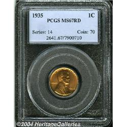 1935[1C] MS67 Red PCGS.