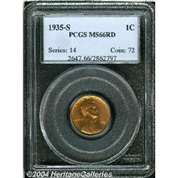 1935-S[1C] MS66 Red PCGS.