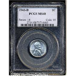 1943-D[1C] MS68 PCGS.