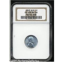1943-D/D[1C] MS66 NGC.